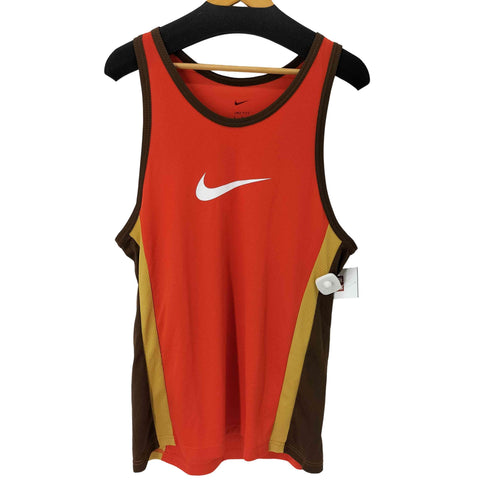 ナイキ NIKE スウォッシュロゴ メッシュタンクトップ メンズ import:M