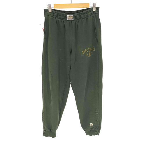 BALL LINE HAVE TO BALL プリント 裾スナップボタン スウェット パンツ レディース