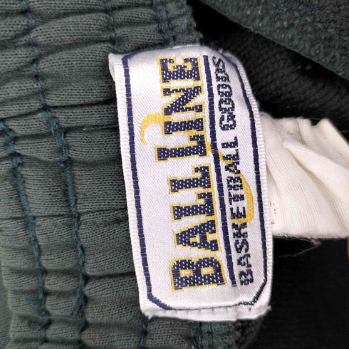 BALL LINE HAVE TO BALL プリント 裾スナップボタン スウェット パンツ レディース