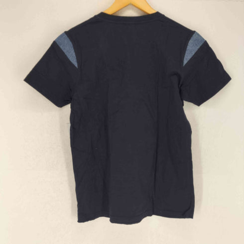 ディーゼル DIESEL デニム切替 Vネック 半袖Tシャツ カットソー メンズ JPN:XS