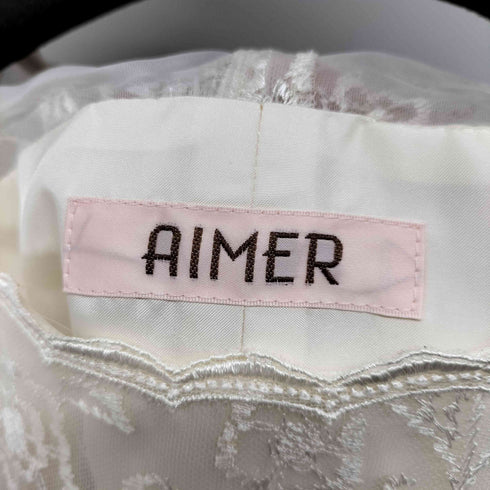エメ AIMER レースデザインノースリーブワンピース レディース