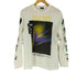 ディーゼル DIESEL ALCHEMY FROM ABOVE グラフィックプリント クルーネック長袖Tシャツ カットソー メンズ JPN:S