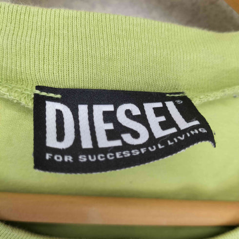 ディーゼル DIESEL デストロイ レイヤードクルーネック 半袖Tシャツ カットソー メンズ JPN:L