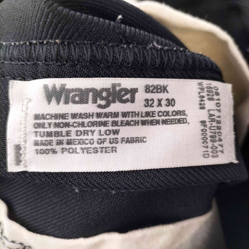 ラングラー Wrangler 82BK ランチャー ドレスジーンズ ポリエステルパンツ メンズ 32×30