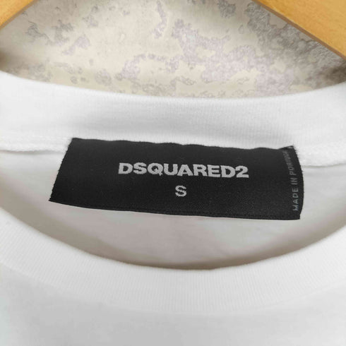 ディースクエアード DSQUARED2 19SS D2 TEPE プリント クルーネック 半袖Tシャツ カットソー メンズ JPN:S