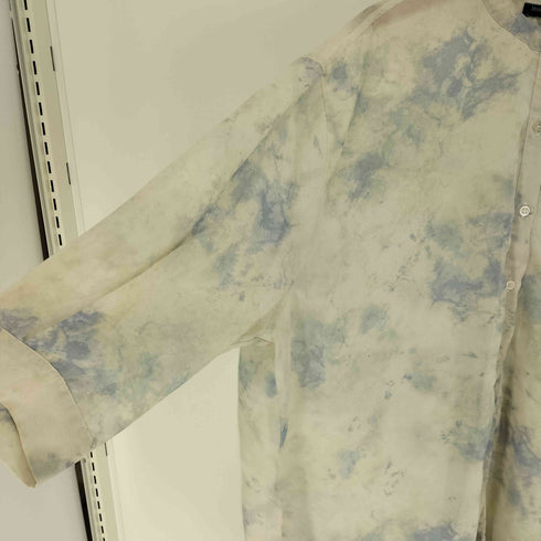 HONEYSUCKLE ROSE シアー タイダイ バンドカラー シャツ レディース JPN:L