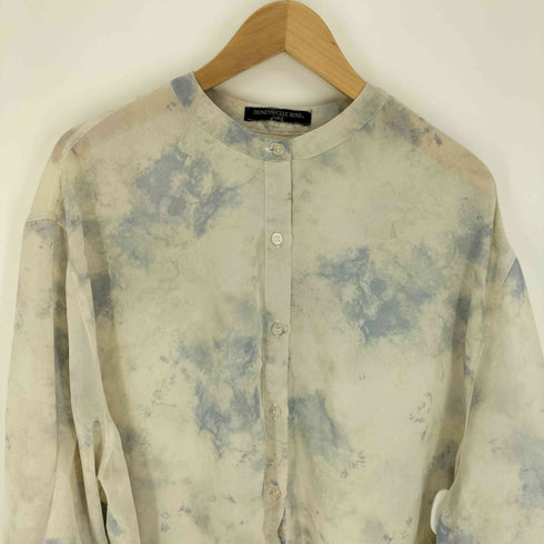 HONEYSUCKLE ROSE シアー タイダイ バンドカラー シャツ レディース JPN:L