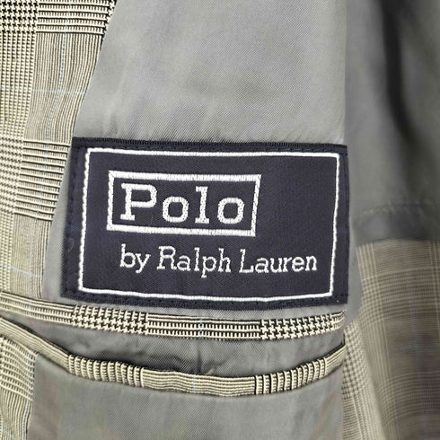 ポロラルフローレン POLO RALPH LAUREN ウール グレンチェック テーラードジャケット メンズ