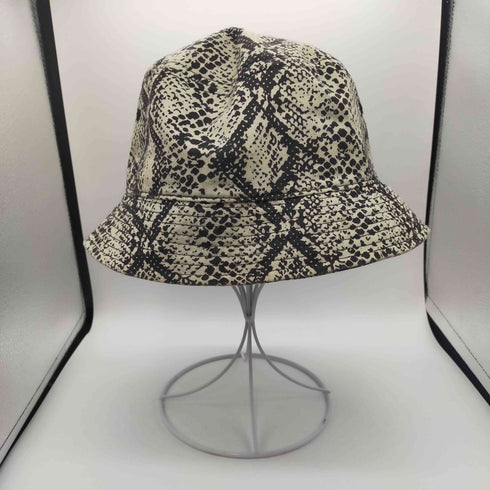 エックスガール X-girl JIMMYZ コラボ BUCKET HAT パイソン 総柄 バケット ハット レディース
