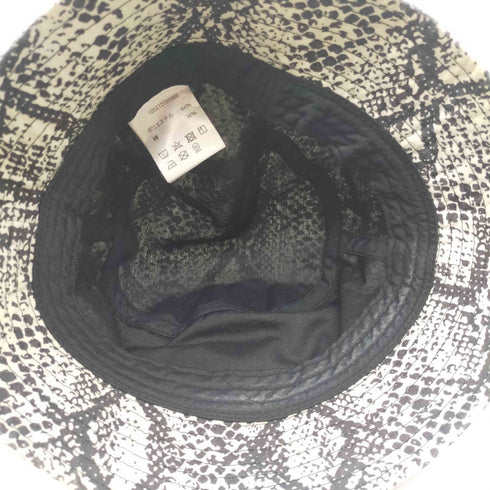 エックスガール X-girl JIMMYZ コラボ BUCKET HAT パイソン 総柄 バケット ハット レディース