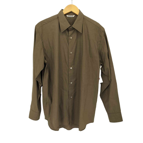 オーラリー AURALEE 24AW WASHED FINX TWILL BIG SHIRT メンズ JPN:3