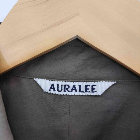 オーラリー AURALEE 24AW WASHED FINX TWILL BIG SHIRT メンズ JPN:3