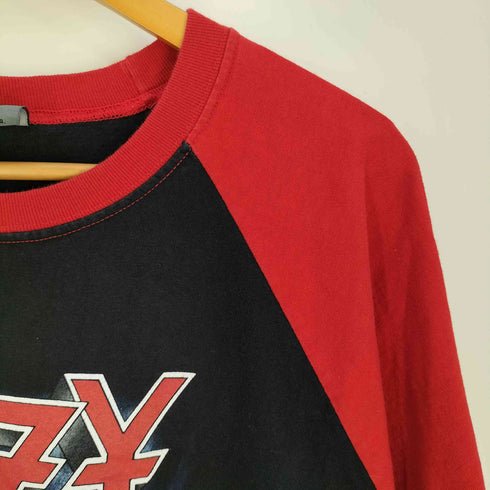 USA製 バンド ミュージシャン プリント ラグラン Tシャツ メンズ import:XL