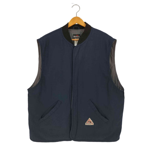 Bulwark メキシコ製 裏キルティング ベスト メンズ import:XXL