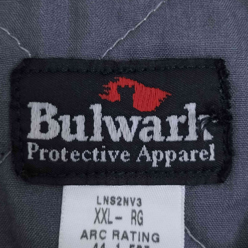 Bulwark メキシコ製 裏キルティング ベスト メンズ import:XXL