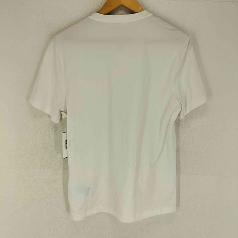 プラダ PRADA ロゴ刺繍vネックTシャツ メンズ M