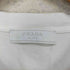 プラダ PRADA ロゴ刺繍vネックTシャツ メンズ M