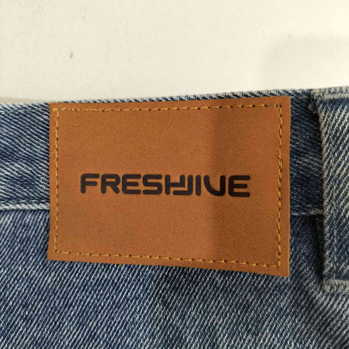 FRESLINE ワイドテーパードデニムパンツ メンズ US:30-31