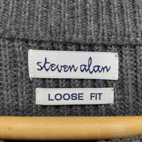 スティーブンアラン Steven Alan コットンカシミヤクルーネックニット メンズ M
