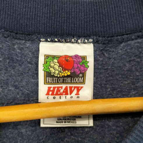 フルーツオブザルーム FRUIT OF THE LOOM ロゴプリントスウェット メンズ XL