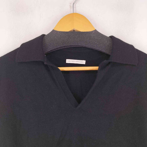 ユナイテッドアローズ UNITED ARROWS アルパカ100ポロニット メンズ import:M
