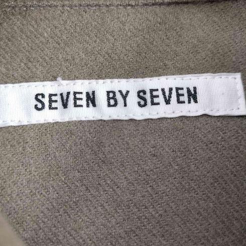 セブンバイセブン SEVEN BY SEVEN ウールシャツ THE LIBRARY メンズ JPN:M