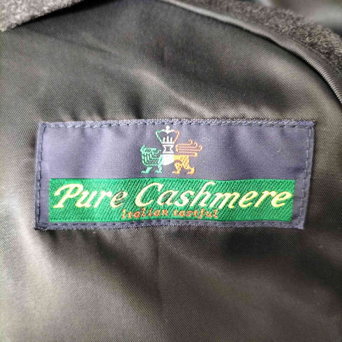 Pure Cashimiya カシミヤ ロングコート メンズ
