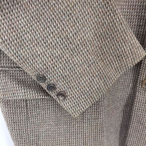 パパス papas PURE NEW WOOL ウール 3B テーラード ジャケット メンズ M46