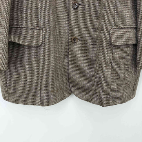 パパス papas PURE NEW WOOL ウール 3B テーラード ジャケット メンズ M46