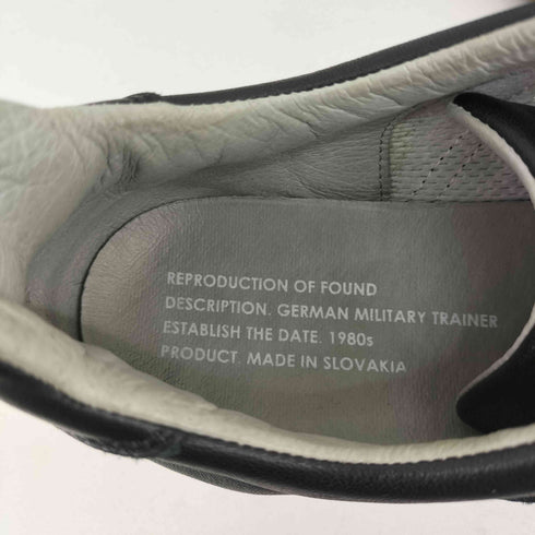 リプロダクションオブ ファウンド REPRODUCTION OF FOUND ジャーマントレーナー BK メンズ JPN:27.5