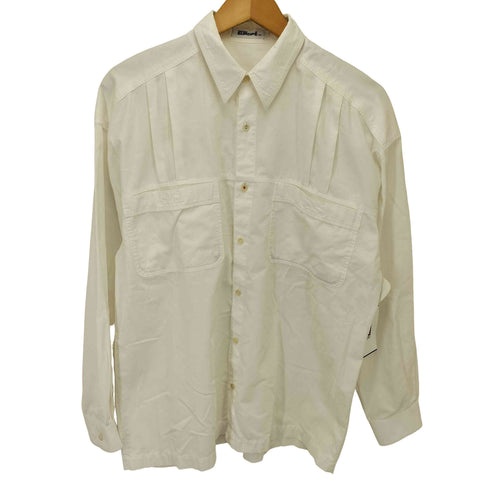 BOUTIQUE EUROPE フロント タック フラップポケット ユーロ シャツ メンズ import:M