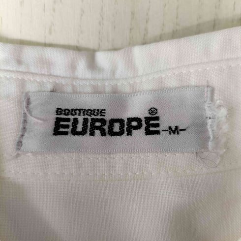 BOUTIQUE EUROPE フロント タック フラップポケット ユーロ シャツ メンズ import:M