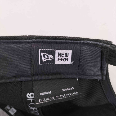 ニューエラ NEW ERA ロゴ刺繍6パネルキャップ メンズ