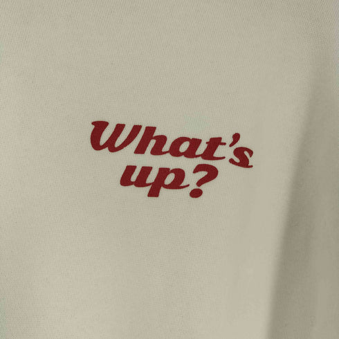 What's up 両面プリント プルオーバーパーカー メンズ JPN:L