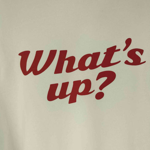What's up 両面プリント プルオーバーパーカー メンズ JPN:L