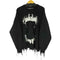 ダンケシェーン Danke Schon フロントデザインダメージニット メンズ import:M