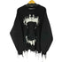 ダンケシェーン Danke Schon フロントデザインダメージニット メンズ import:M