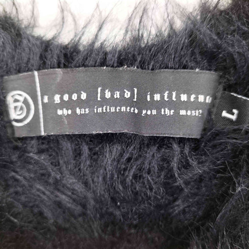 a good bad influence shaggy knit sweater メンズ import:L