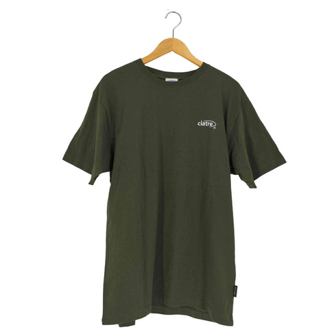 シアター ciatre ロゴ刺繍 クルーネックTシャツ メンズ import:XL