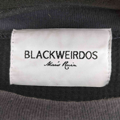 ブラック ウィドゥ BLACKWEIRDOS 22AW Moslin Thermal shirt メンズ import:L