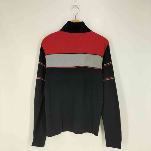 ossi SKIWEAR ハーフジップ アクリルウール ニット メンズ import:L