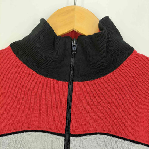 ossi SKIWEAR ハーフジップ アクリルウール ニット メンズ import:L