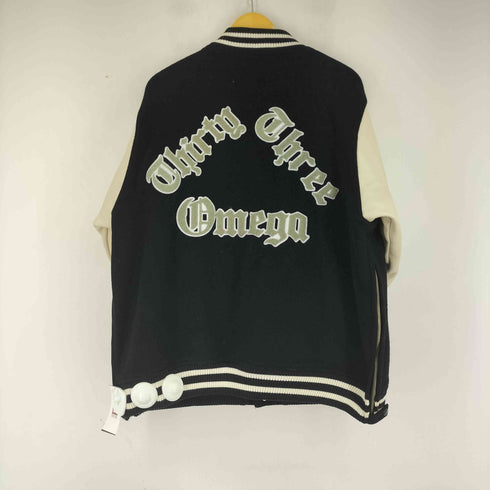 ブラック ウィドゥ BLACKWEIRDOS Varsity Jacket STADIAM JACKET メンズ import:L