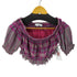 apiece apart レーヨン100% チェックオフショルブラウス レディース US:4