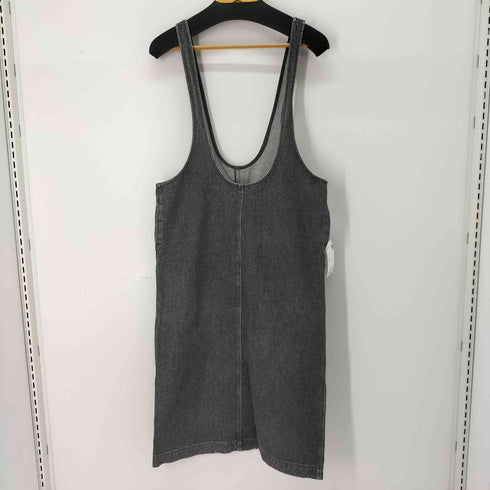 インゲボルグ INGEBORG ブラックデニムサロペット レディース