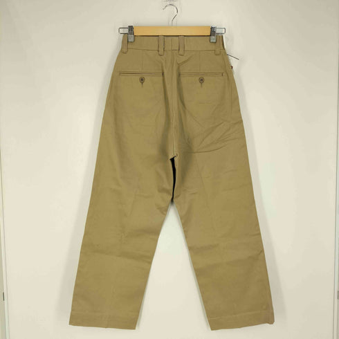 カーキ kha:ki ハイライズストレートチノパンツ レディース