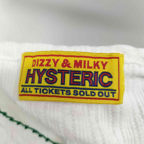 ヒステリックグラマー HYSTERIC GLAMOUR POWER LOVE フロントロゴキャミソール レディース