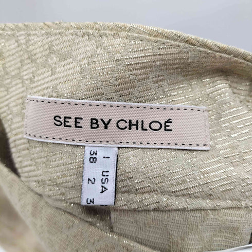 シーバイクロエ SEE BY CHLOE プリーツミニスカート レディース JPN:38