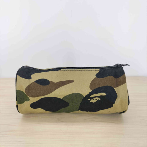 アベイシングエイプ A BATHING APE 猿カモ ポーチ メンズ