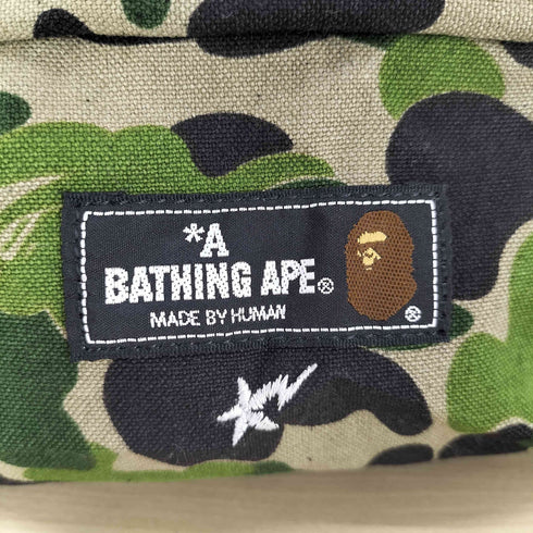 アベイシングエイプ A BATHING APE 猿カモ ポーチ メンズ